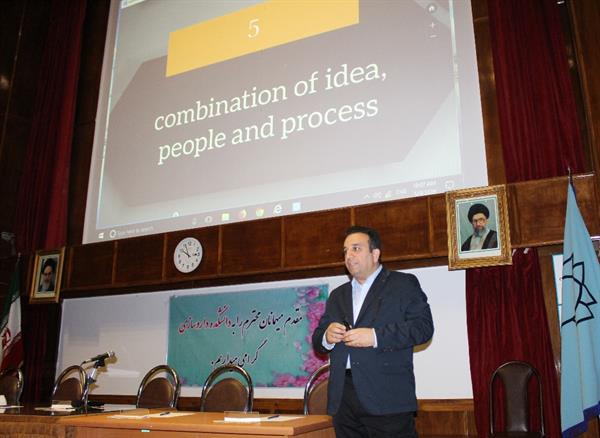 کارگاه داروساز صنعتگر توسط دکتر مهرآمیزی در آمفی تئاتر دانشکده برگزار گردید