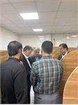 بازدید رئیس دانشگاه علوم پزشکی از  سالن آزمون دانشکده داروسازی