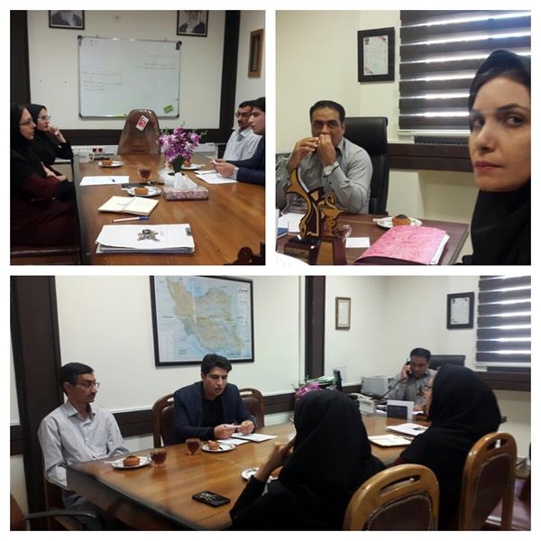جلسه ی کمیته استعداد درخشان در دفتر معاون آموزشی دانشکده برگزار شد