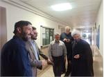 بازدید مسئول نهاد نمایندگی مقام معظم رهبری در دانشگاه از دانشکده داروسازی