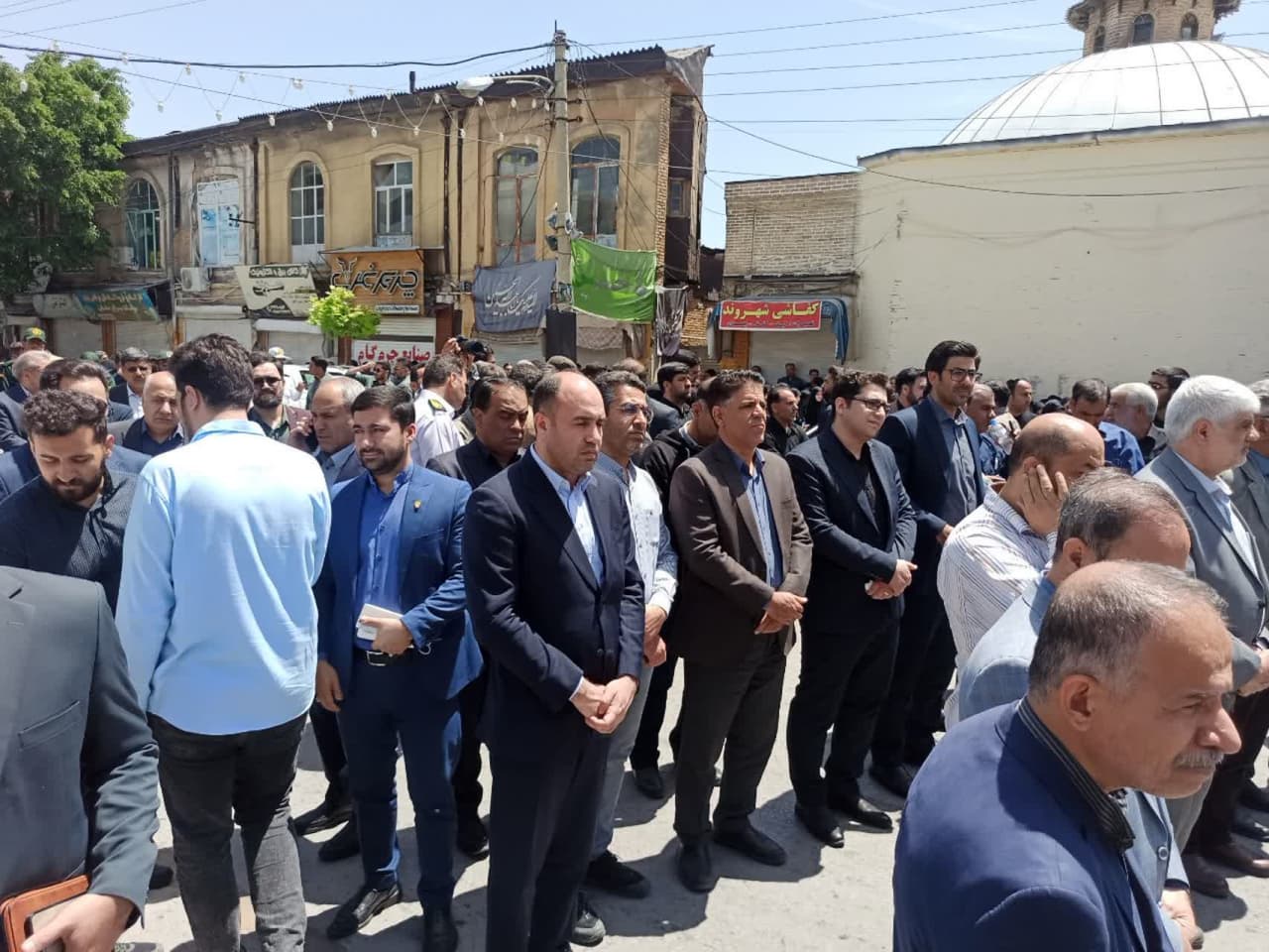 اجتماع دانشگاهیان در پی شهادت ریاست جمهور