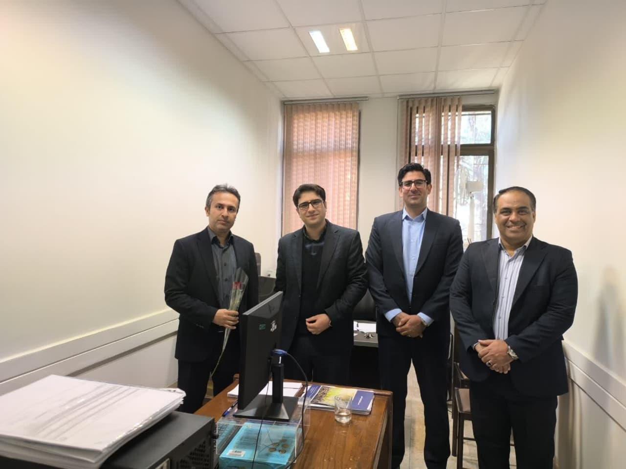 ارتقای مرتبه دکتر آرام رضایی